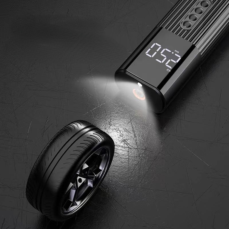 Ống Bơm Bánh Xe Hơi Mini Áp Suất Cao 12V 150PSI