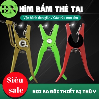 Kìm bấm thẻ tai cho bò dê heo