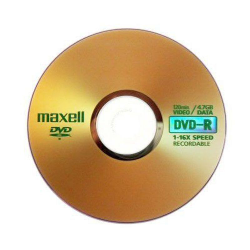 Cọc 50c đĩa trắng DVD Maxell 4,7Gb loại tốt