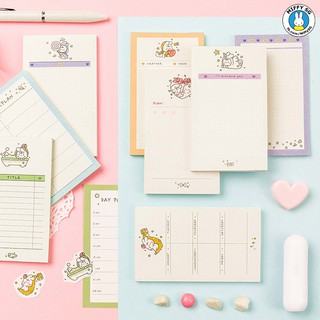 Bộ 50 giấy ghi chú/giấy note THỎ MỀM MOE MOE