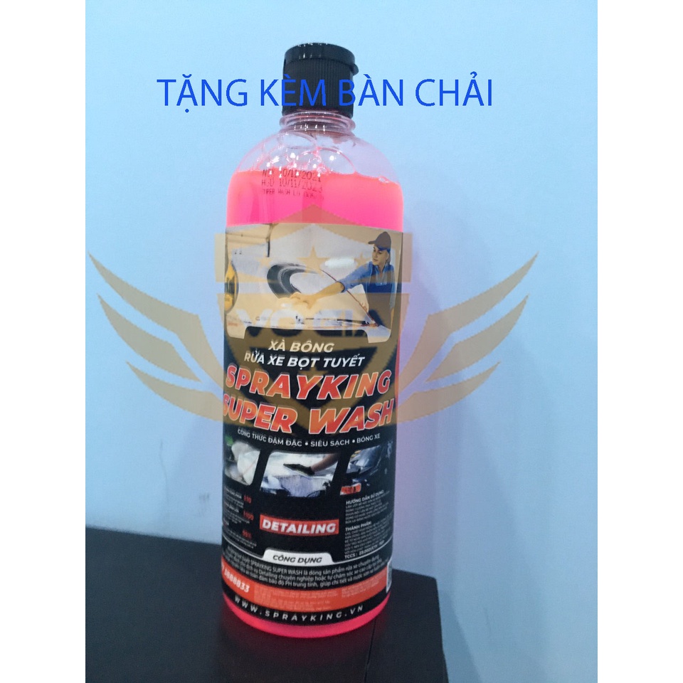 Nước rửa xe,xà bông Sprayking Super Wash 1L