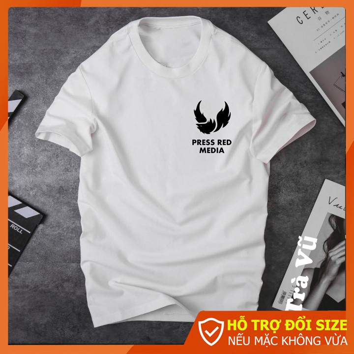 Áo thun nam ngắn tay không cổ , áo phông Trà Vũ chất tici mịn in Press CZ31 | BigBuy360 - bigbuy360.vn