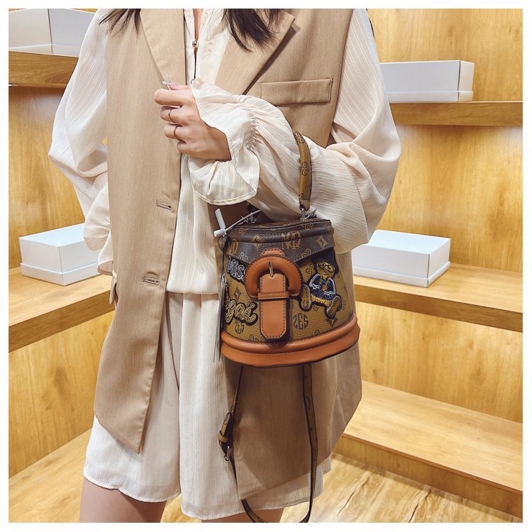 Túi Đeo Chéo Da PU Khóa Nam Châm Thời Trang Hàn Quốc