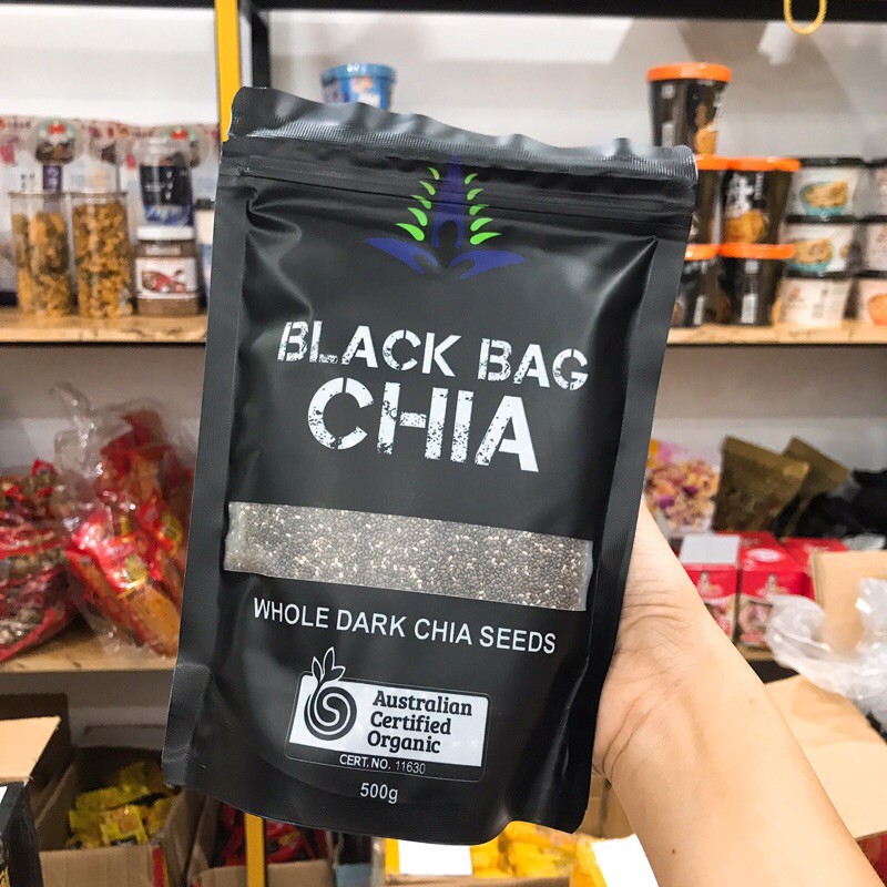 Hạt Chia Đen Black Bag Chia Úc ( Túi 0.5Kg )