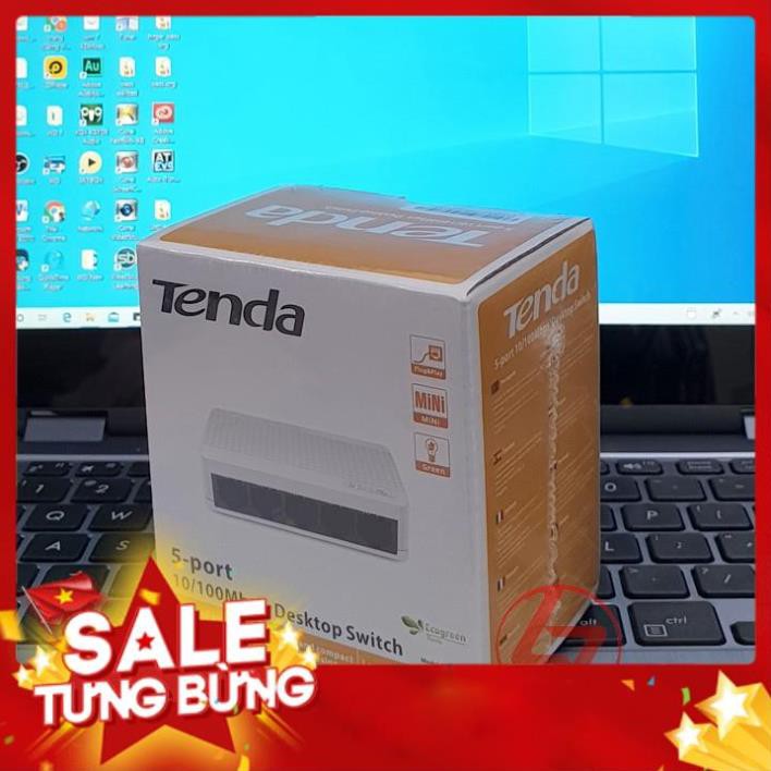 Bộ chia mạng switch 5 cổng, 8 cổng 100Mbps Tenda S105, S108