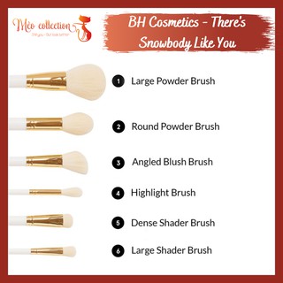 [TÁCH LẺ 1 CÂY] Bộ cọ BH Cosmetics - There’s Snow Body Like You
