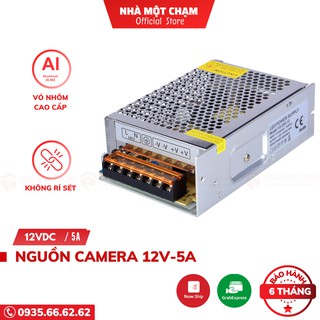 Nguồn tổ ong 12V-5A cấp nguồn cho camera, máy bơm, đèn led