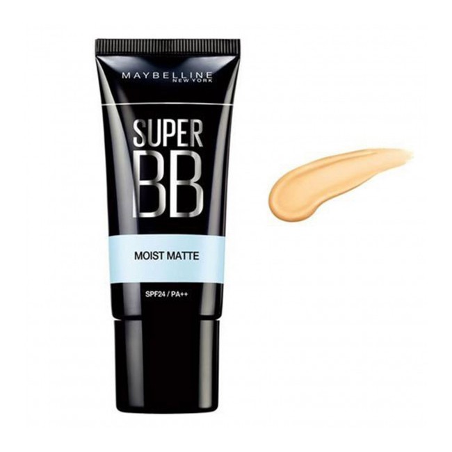 MAYBELLINE- Kem Nền Super BB Moist Matte BB Cream SPF 24