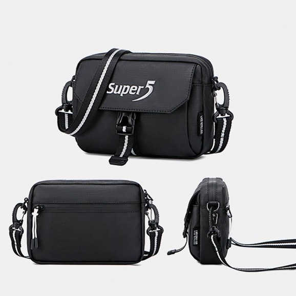 TUYI MEN BAGS Super five  fashion Crossbody Bag waterproof Messenger Bag women shoulder bag