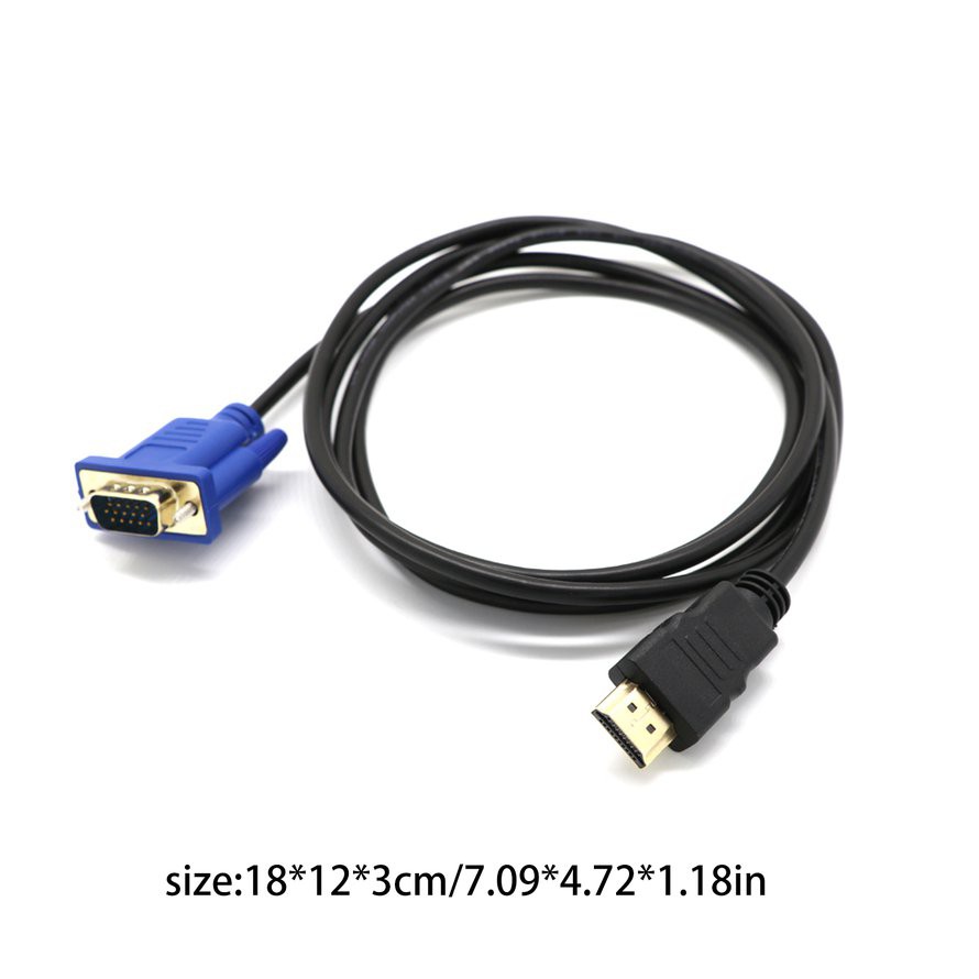 Cáp Chuyển Đổi Hdmi Sang Vga D-Sub Cho Hdtv Pc