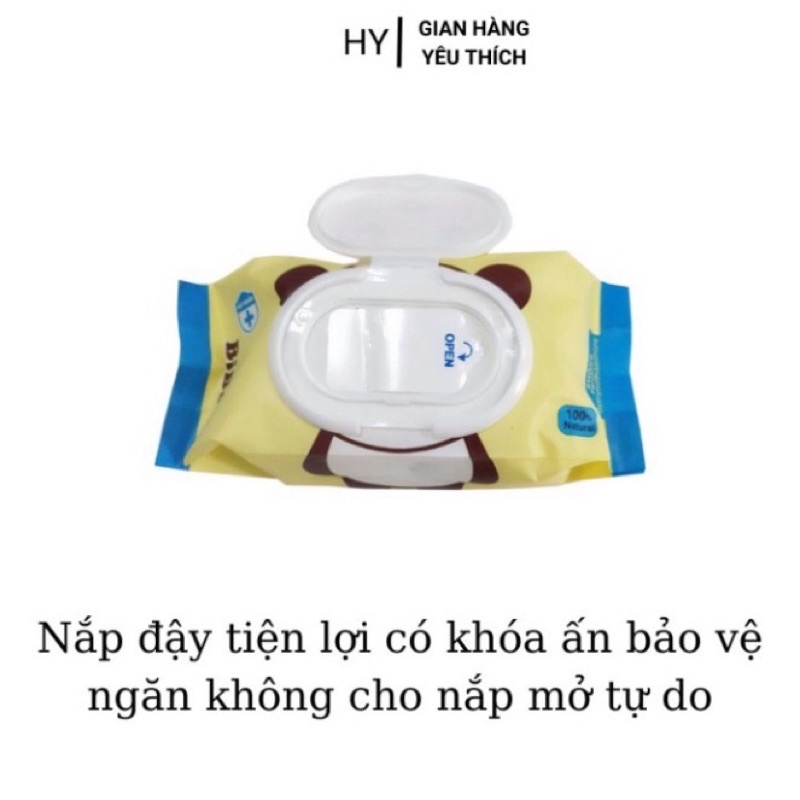 SỈ THÙNG 32 GÓI KHĂN ƯỚT BIBO 100 TỜ