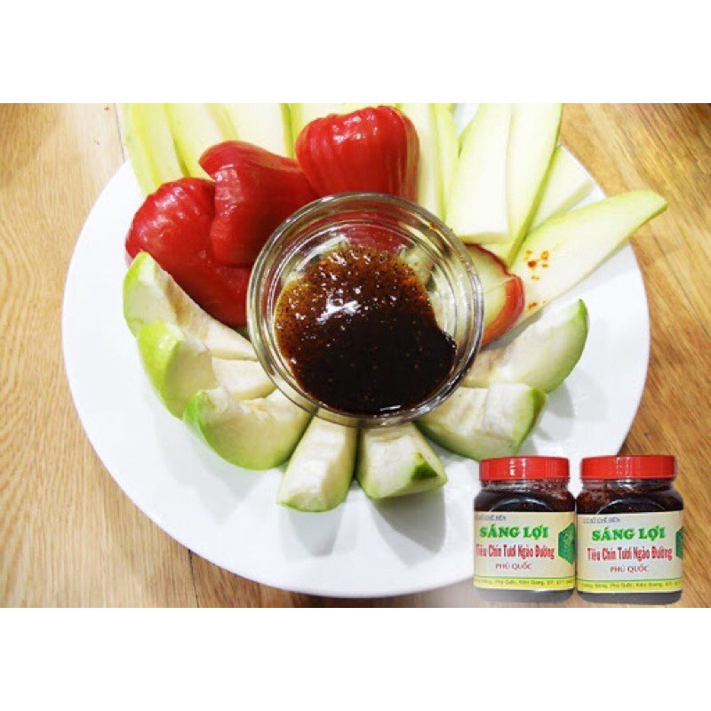 Hủ 400gram Tiêu Chín Tươi Ngào Đường Sáng Lợi