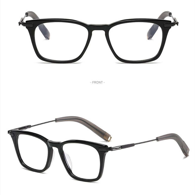 Kính Mát Tròng Vuông Viền Cong Chất Liệu Hợp Kim Titan Phong Cách Cổ Điển Thời Trang Cho Nam Nữ DLX405 DLX405 2022