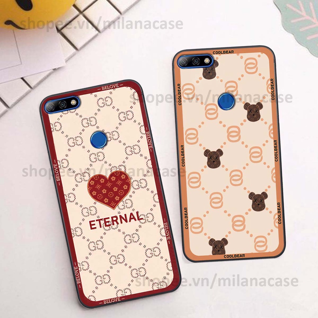 Ốp Huawei Y7 Prime 2018 / Y7 Pro 2018 hình trái tim be love tình yêu siêu đẹp, cá tính, thời trang