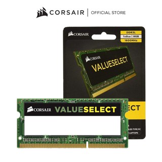 RAM Laptop Corsair 8GB DDR3 Bus 1600 ValueSelect CMSO8GX3M1C1600C11