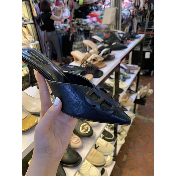 HÀNG VỀ CÓ SẴN!!!Sục da BB mũi nhọn cao gót 7p hàng có hôm siêu xinhh nhé