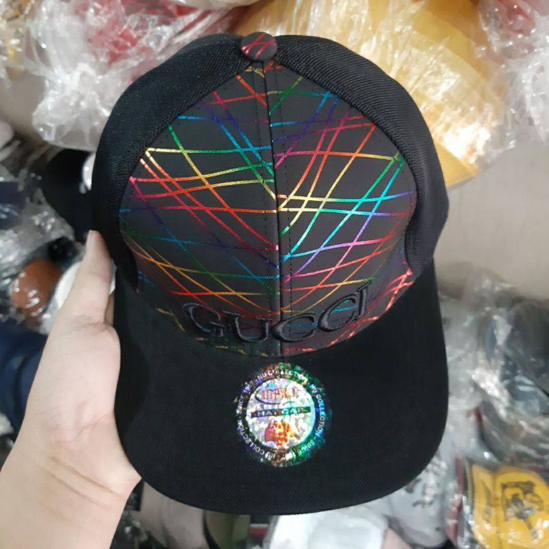 NÓN KẾT SNAPBACK GC 7 MÀU SỌC, MŨ HIP HOP VÀNH PHẲNG
