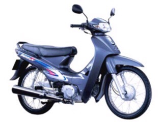 Ổ khoá xe wave cũ, khoá điện 6 cạnh xe Wave
