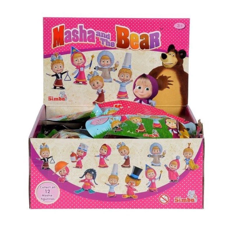 Đồ Chơi Búp Bê Masha And The Bear Bộ Sưu Tập Các Nhân Vật 109302144 giao mẫu ngẫu nhiên