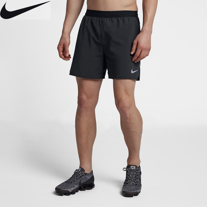 Quần Short Thể Thao Nam Chất Liệu Nhanh Khô In Logo Nike Phản Quang Cá Tính