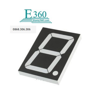 LED 7 THANH 0.56INCH (1 SỐ, ANOT CHUNG, SÁNG ĐỎ)