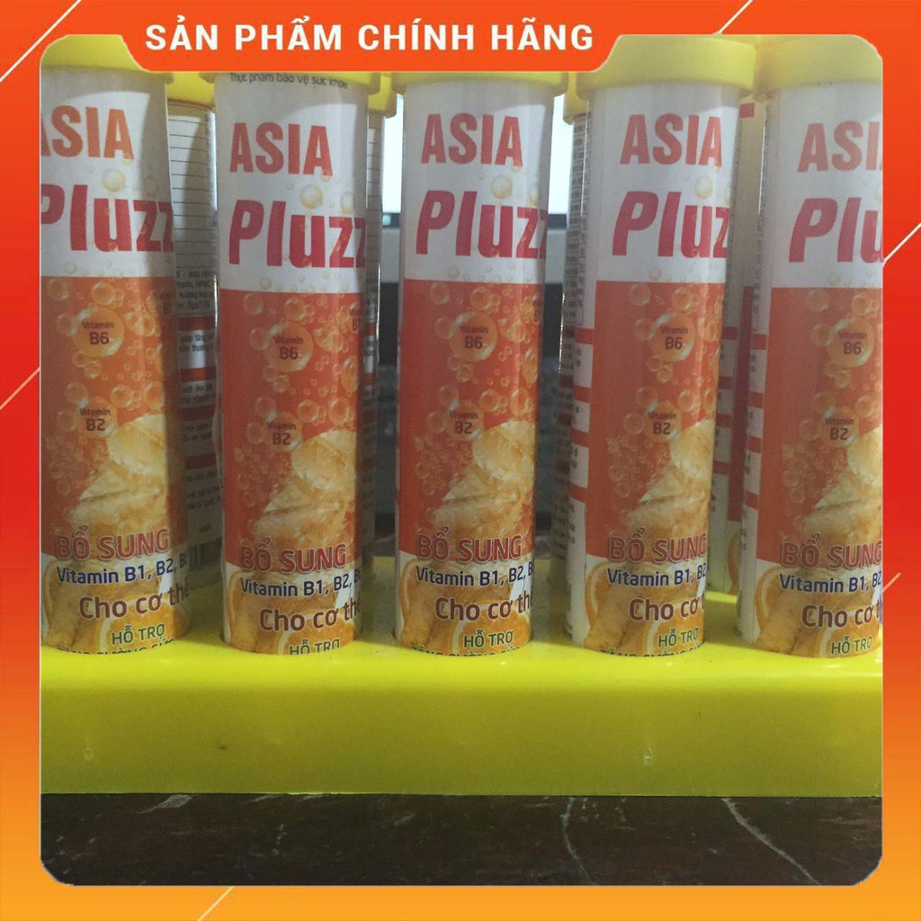 VIÊN SỦI ASIA PLUZZ Vị Cam  Tuýp 20 viên.