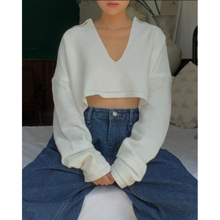 ÁO LEN CROPTOP CHÂU BÙIII