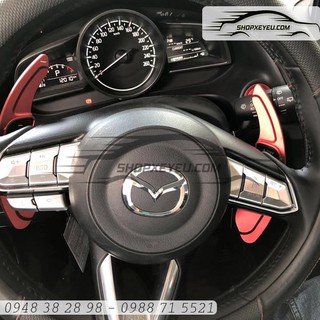 Ốp nút vô lăng cho xe Mazda Facelift