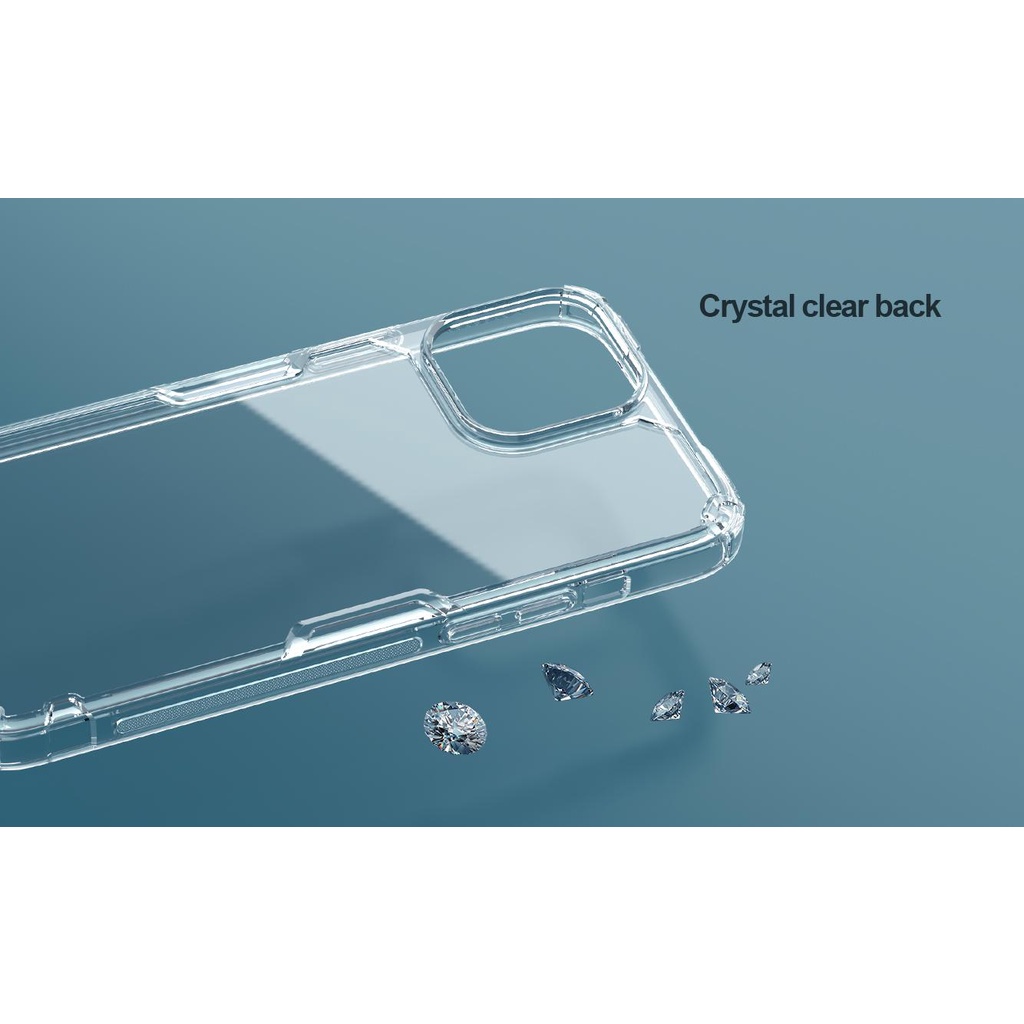 Ốp Lưng Silicon Nillkin Trong Suốt Cho iPhone 13 Pro Max, 13 Pro, Ốp Lưng Chống Sốc iPhone 13 Series ,  Filo Shop