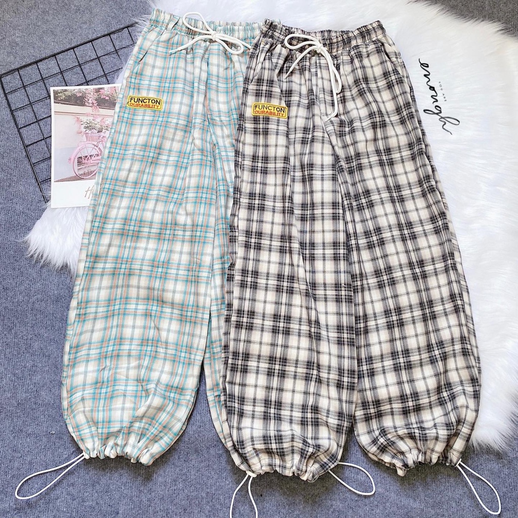 Quần Pant caro tag Nam nữ