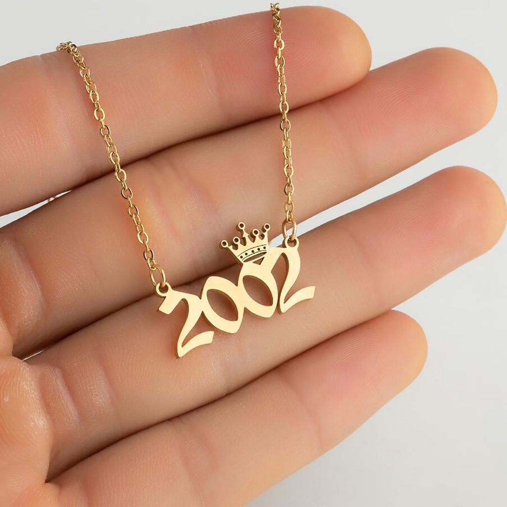 Vòng cổ Mặt Vương Miện Thời Trang Cho Nữ