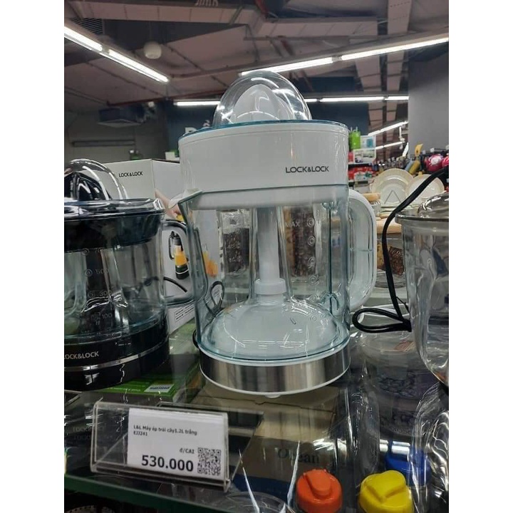 Máy vắt cam LOCK&LOCK 1,2L. Hàng KM từ hãng sữa