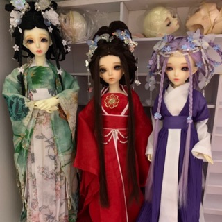 Set đồ cổ trang búp bê BJD - size 1/4