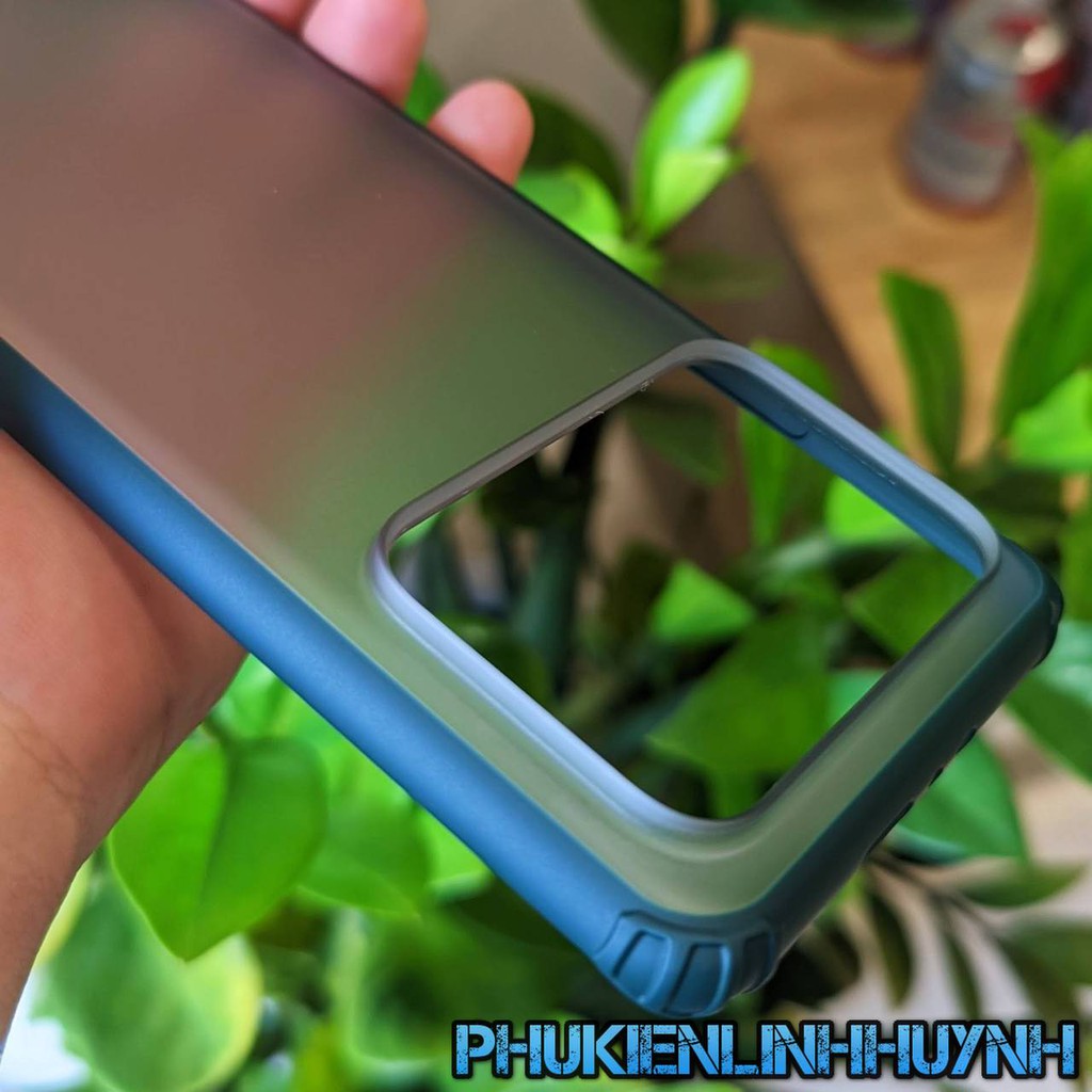 Xiaomi Mi 11 Ultra_Ốp lưng nhám viền màu Ver 2