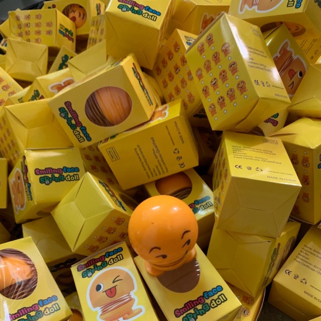 Con nhún lò xo emoji hình mặt cười - nhiều cảm xúc khác nhau