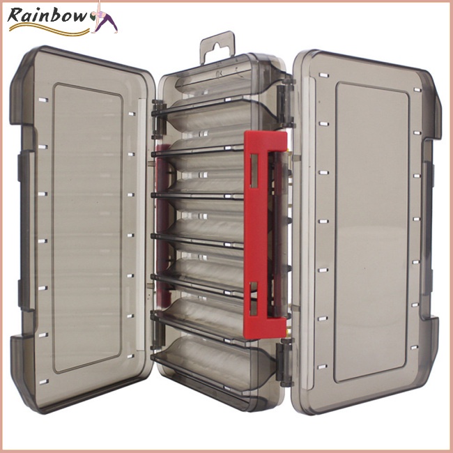 Hộp Đựng Mồi Câu Cá Tôm Hai Mặt Bằng Nhựa Và Gỗ Đa Năng