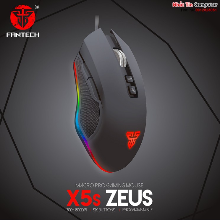 Chuột Gaming FanTech Zeus X5s chất lượng cao