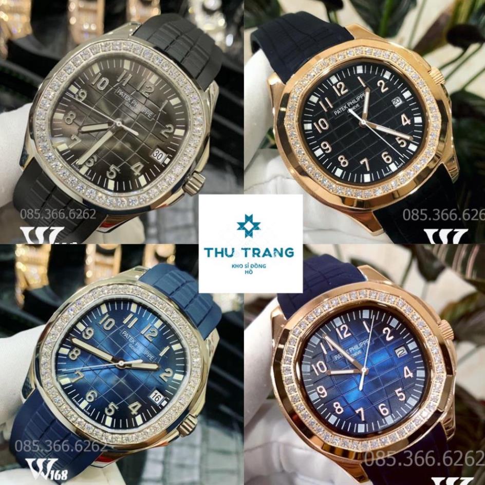 Đồng Hồ Nam PT Philip Cơ Automatic Nhật, Mặt Saphire 41-42mm 5 MÀU nổi bật, Chống Nước 5ATM