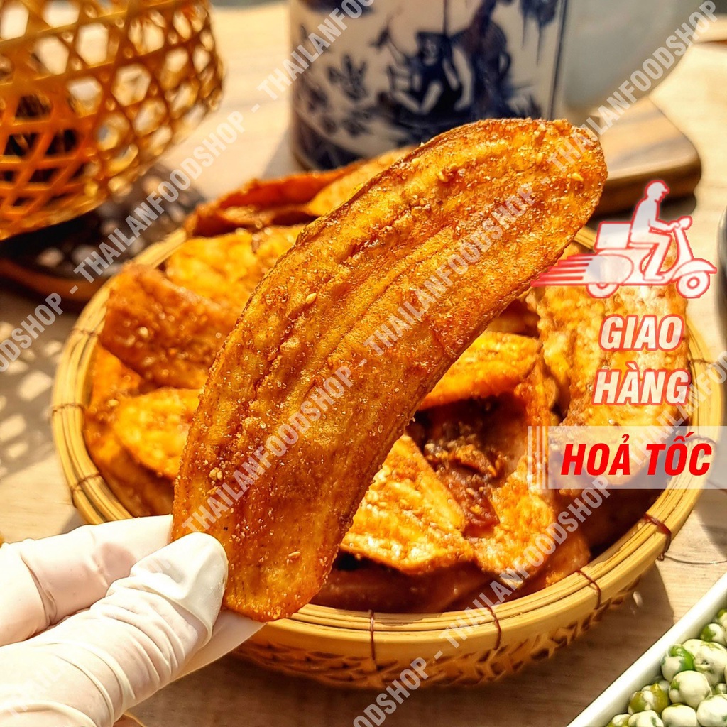 Chuối Sấy Mè Gừng Túi 500Gram