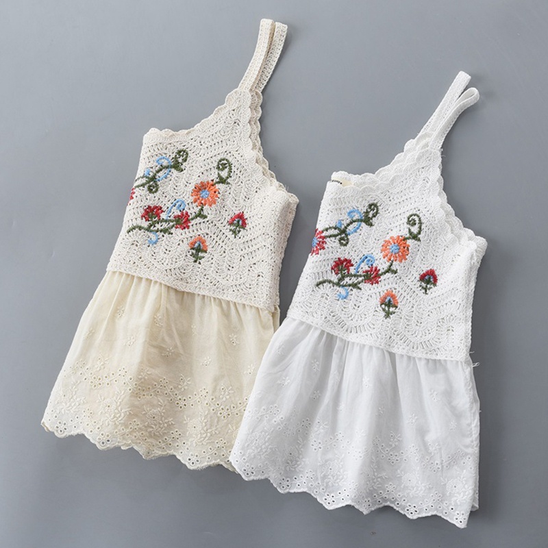 Áo Croptop Dệt Kim Không Tay Thêu Họa Tiết Thời Trang Cho Nữ