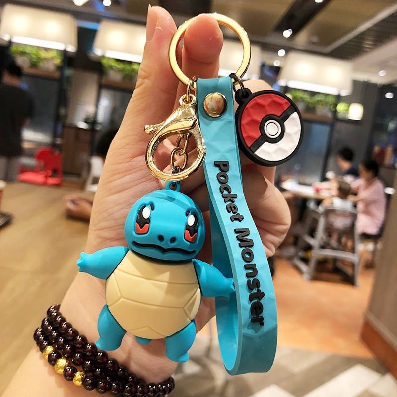 Móc khóa pokemon hoạt hình dễ thương