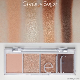 Bảng phấn mắt màu mắt e.l.f Elf Bite Size eyeshadow palette màu Cream & Sugar