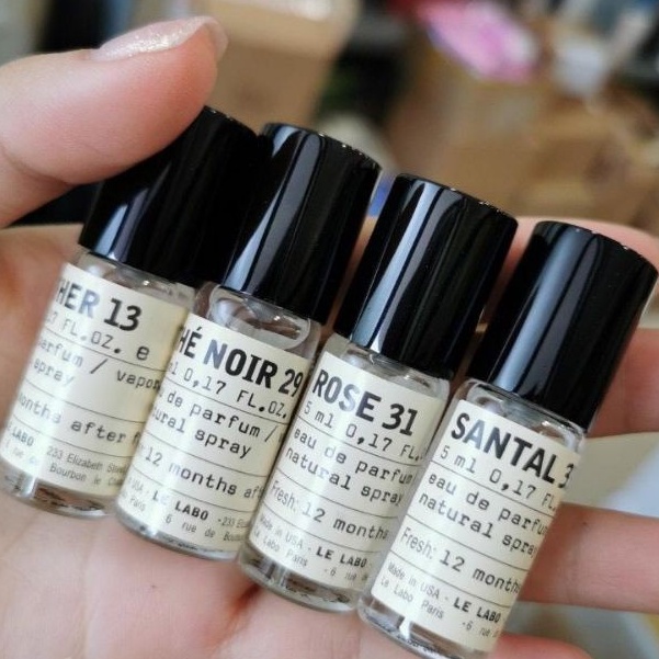 Nước Hoa mini L.e La.bo 5ml tách set La Lebo 13, 22, 29, 31, 33 Cực Sang -𝐧𝐮𝐨𝐜𝐡𝐨𝐚.𝐡𝐚𝐧𝐠𝐡𝐢𝐞𝐮-