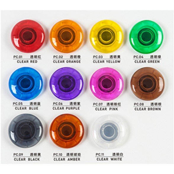 [Jumpwind] Sơn mô hình Pura Color PC01- PC11 (Màu Clear)