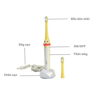 Bàn chải máy trẻ em Procare KHB03