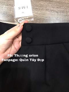 Quần MS18 ( 2 nút bọc) -Ảnh Chụp thật 100% - Đai Cao