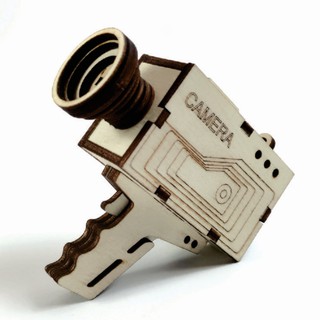 Lắp ráp gỗ Mô hình Máy Quay