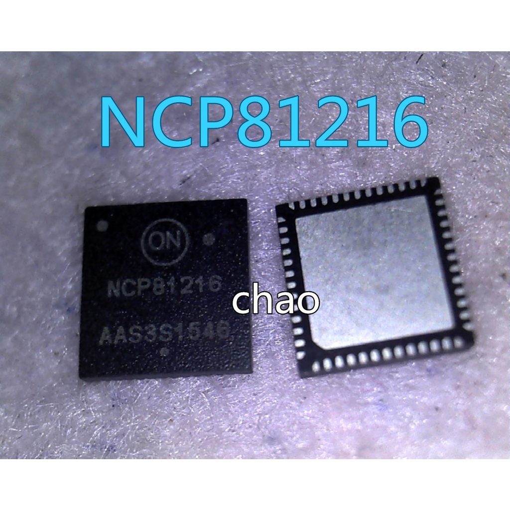 NCP81216MNTXG NCP81216 81216 ic nguồn trên bo mạch