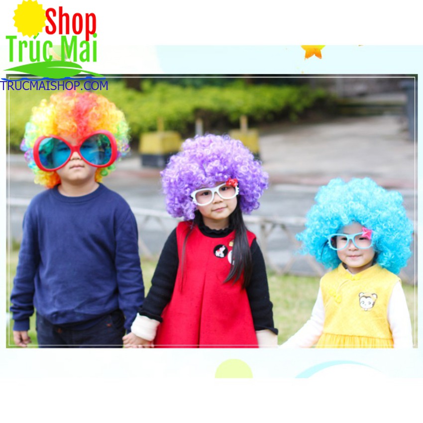 Bộ tóc giả hóa trang hót 2019
