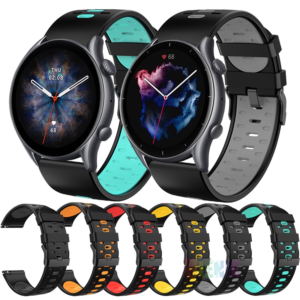Dây Đeo Silicon Thay Thế Cho Đồng Hồ Thông Minh Huami Amazfit GTR 3/GTR 3 Pro gtr2e Amazfit GTR 3 3 Pro